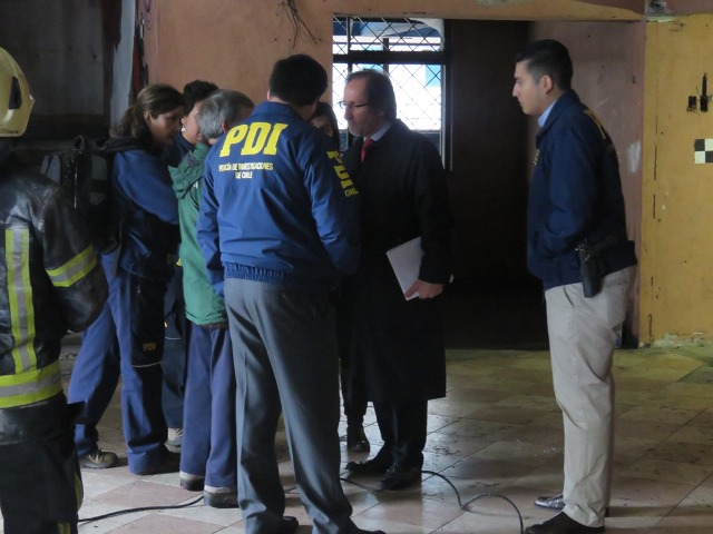 Puerto Montt: Así fueron las diligencias del ministro Alvaro Mesa en el ex cuartel de la PDI por casos violaciones de derechos humanos en dictadura