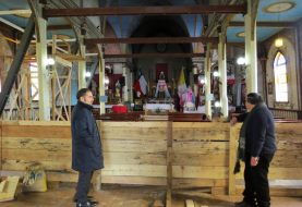 Maullín: realizarán informe para conocer real estado de la iglesia de más de 120 años