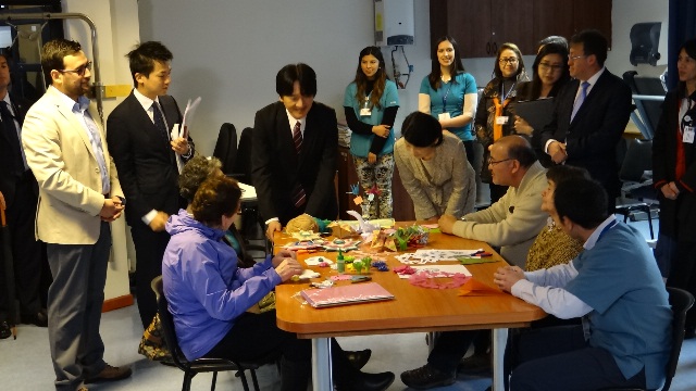 Puerto Montt: Príncipe de Japón compartió con usuarios del Cesfam Carmela Carvajal