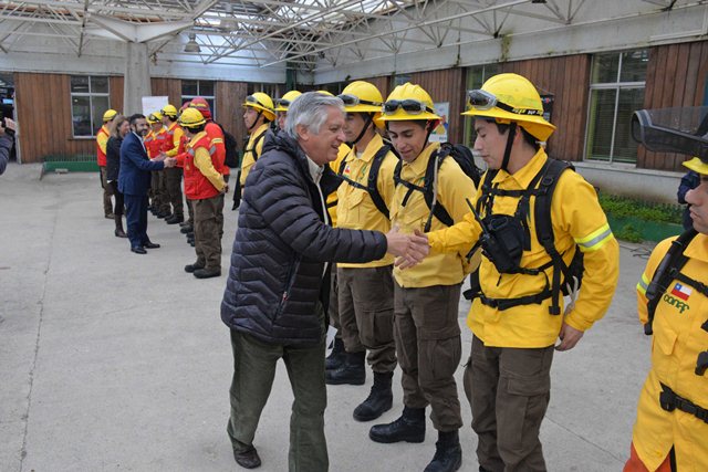 Puerto Montt: lanzan estrategia de protección contra incendios forestales en la región de los Lagos