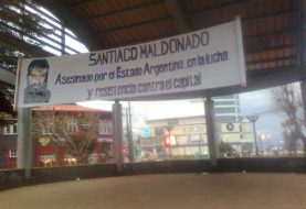 Puerto Montt recordo a Santiago Maldonado en la plaza