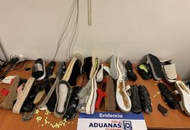 Santiago: Aduanas incauta 9860 unidades de éxtasis  ocultas en zapatos en Aeropuerto Merino Benítez