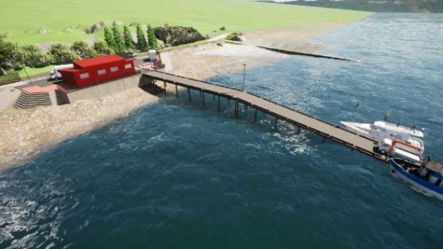 Hualaihué: Dirección de Obras Portuarias adjudica reposición de infraestructura portuaria para la pesca artesanal de Rolecha