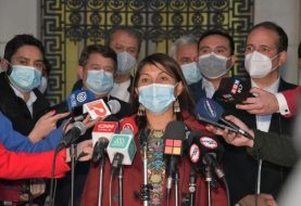 Gobernadores Regionales se reúnen con presidenta y vicepresidente de la convención constituyente